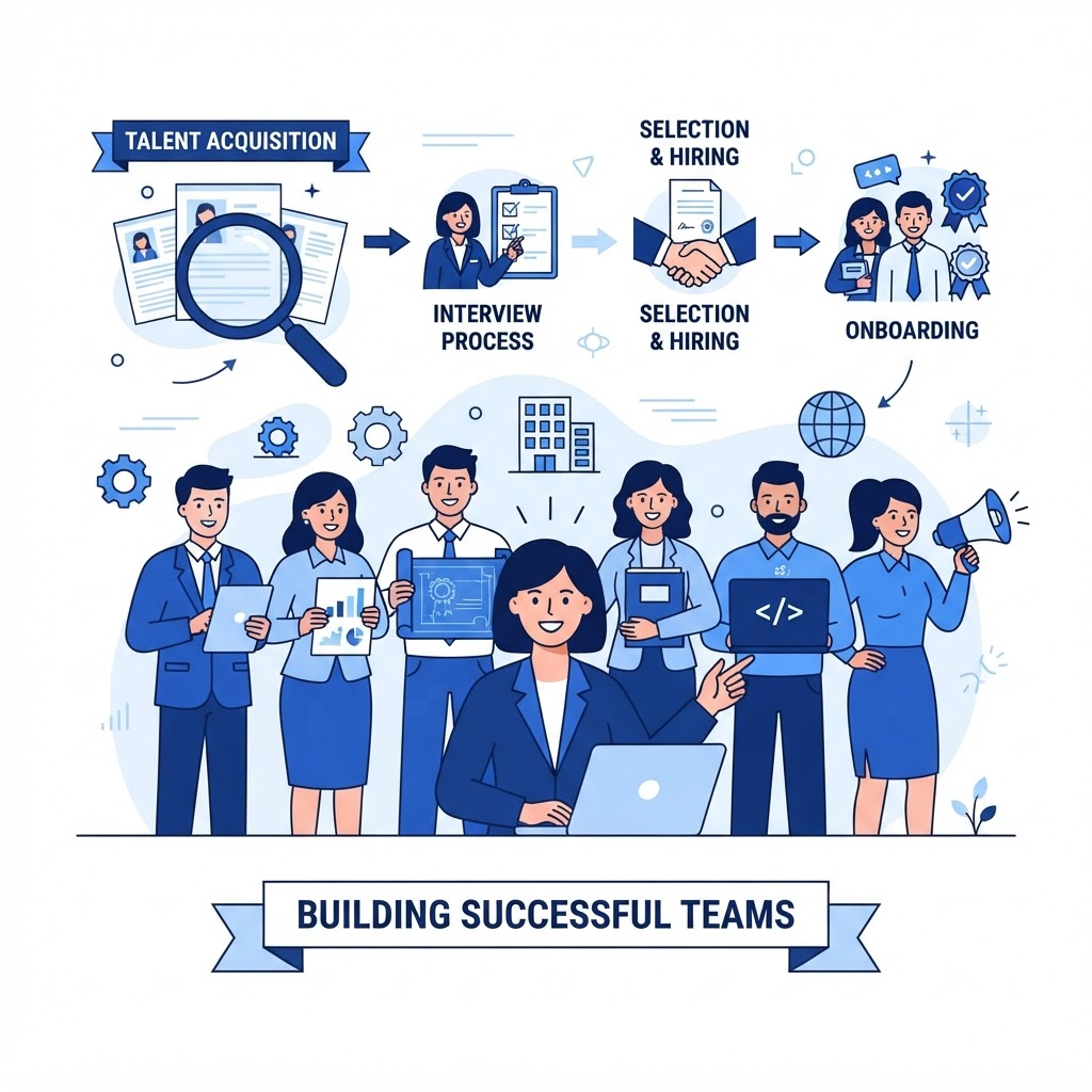 Tailormade staffing illustration